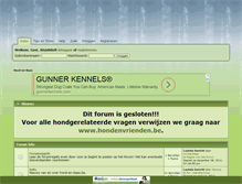 Tablet Screenshot of hond-en-baas.be
